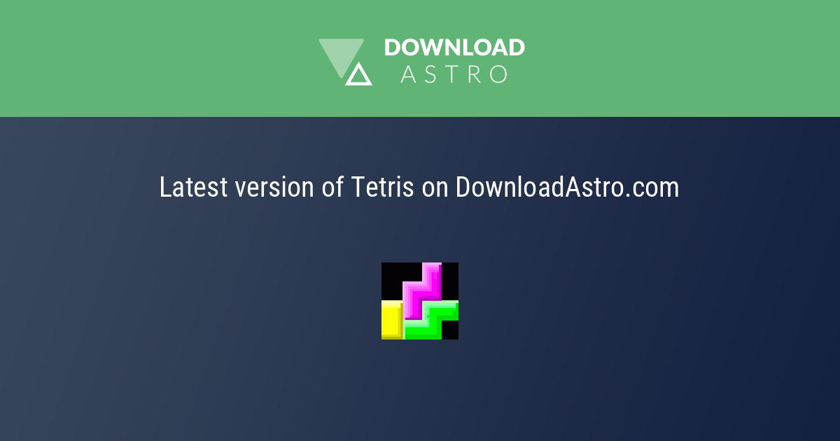 Tetris - viimeisin versio ladattavissa ilmaiseksi 2023
